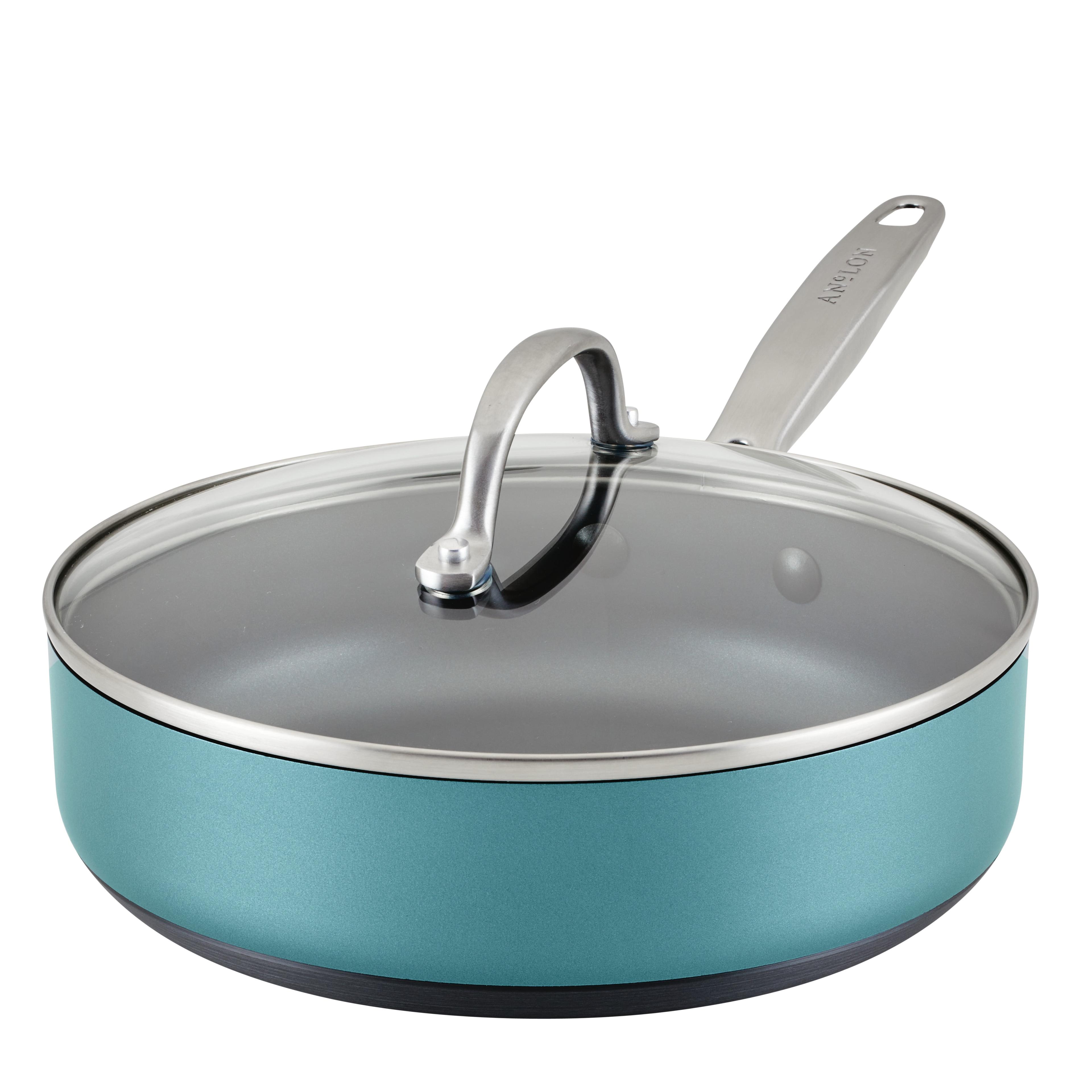 Anolon Achieve Hard Anodized Nonstick Saute Pan with Lid - 3 Quart