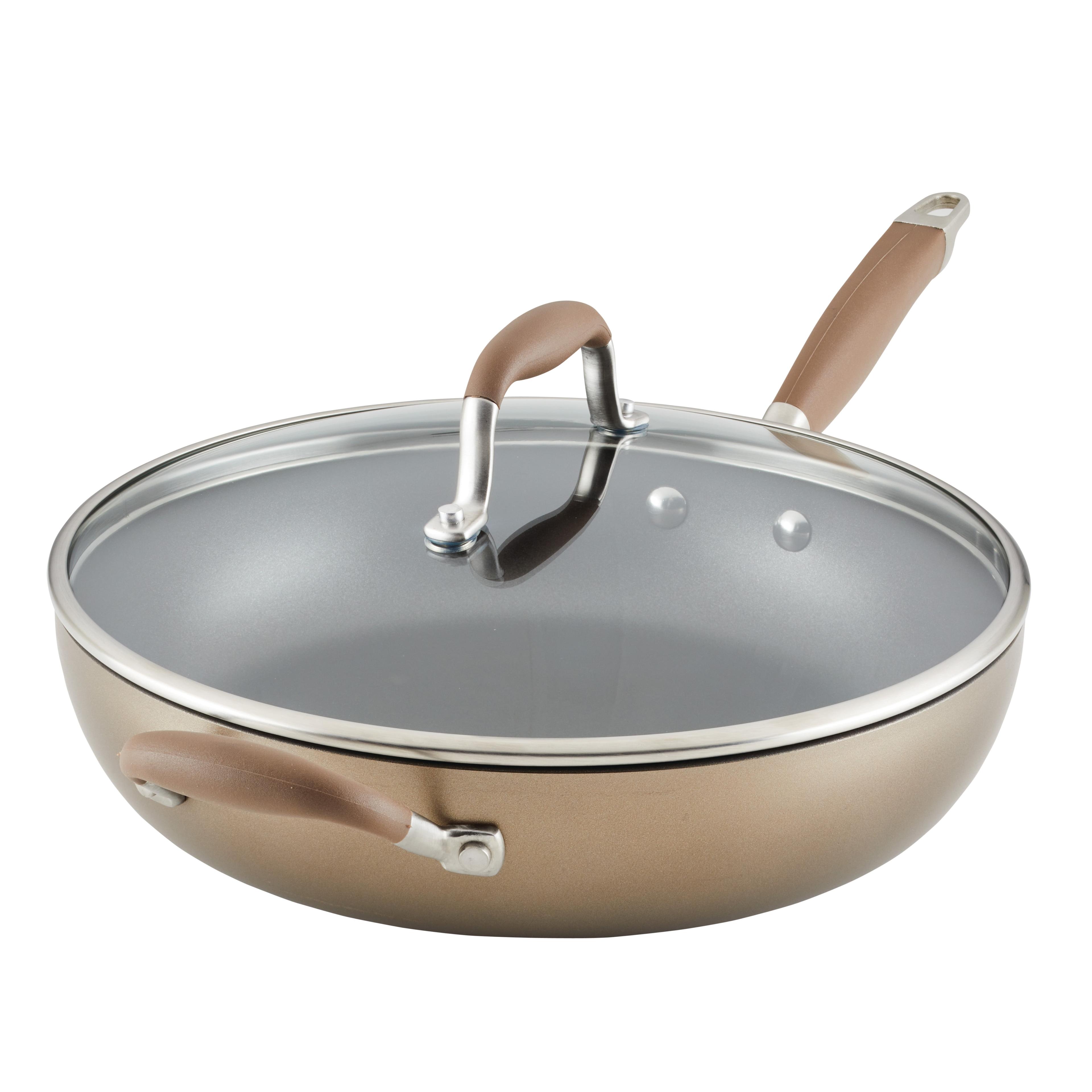 Anolon Advanced Home Hard Anodized Nonstick Ultimate Pan With Lid And Helper Handle