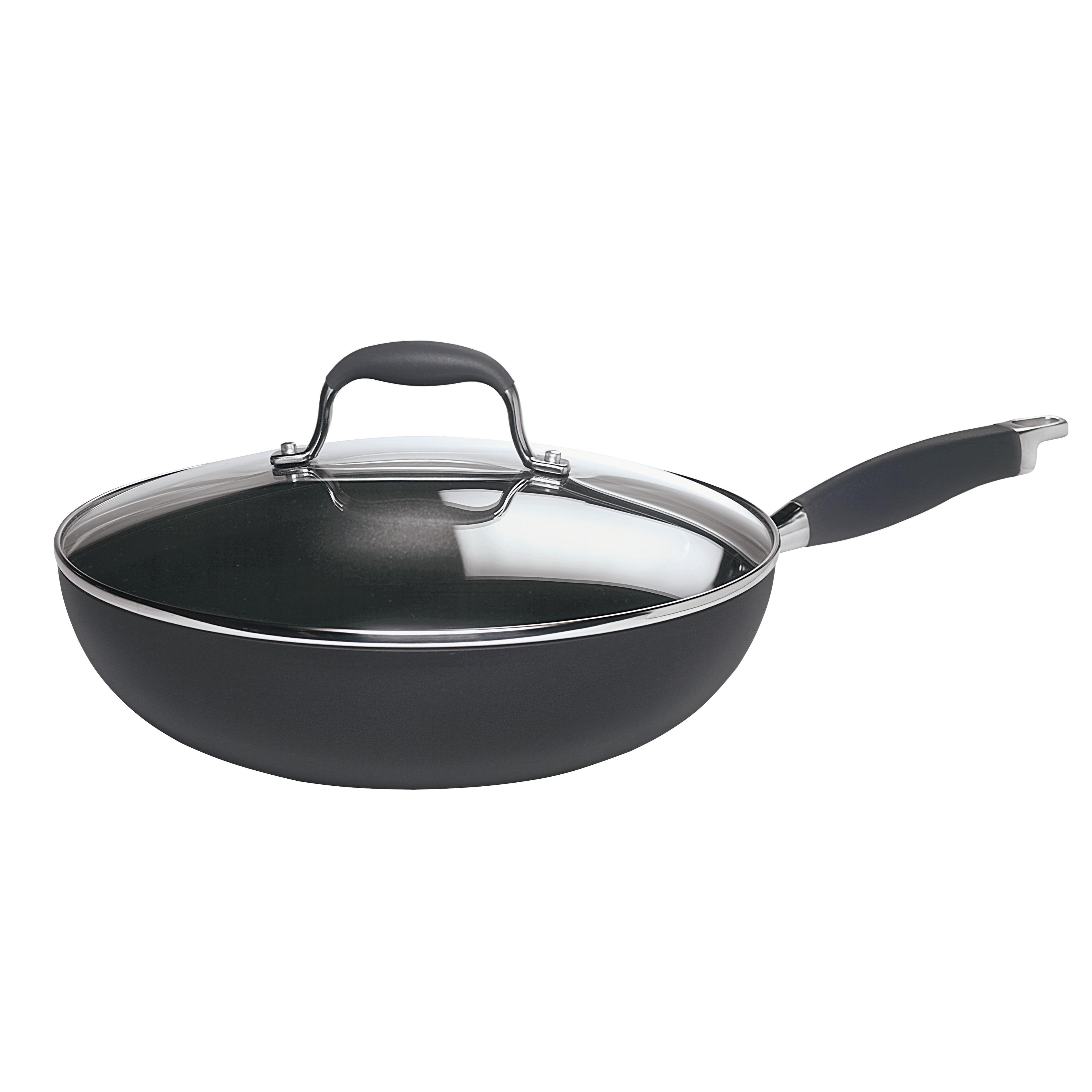 Anolon Anolon Advanced Bronze Hard-Anodized Nonstick Ultimate Pan with Lid, 12-Inch