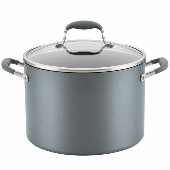 Anolon Anolon Advanced Home Hard Anodized Nonstick Stockpot With Lid, 10 Quart