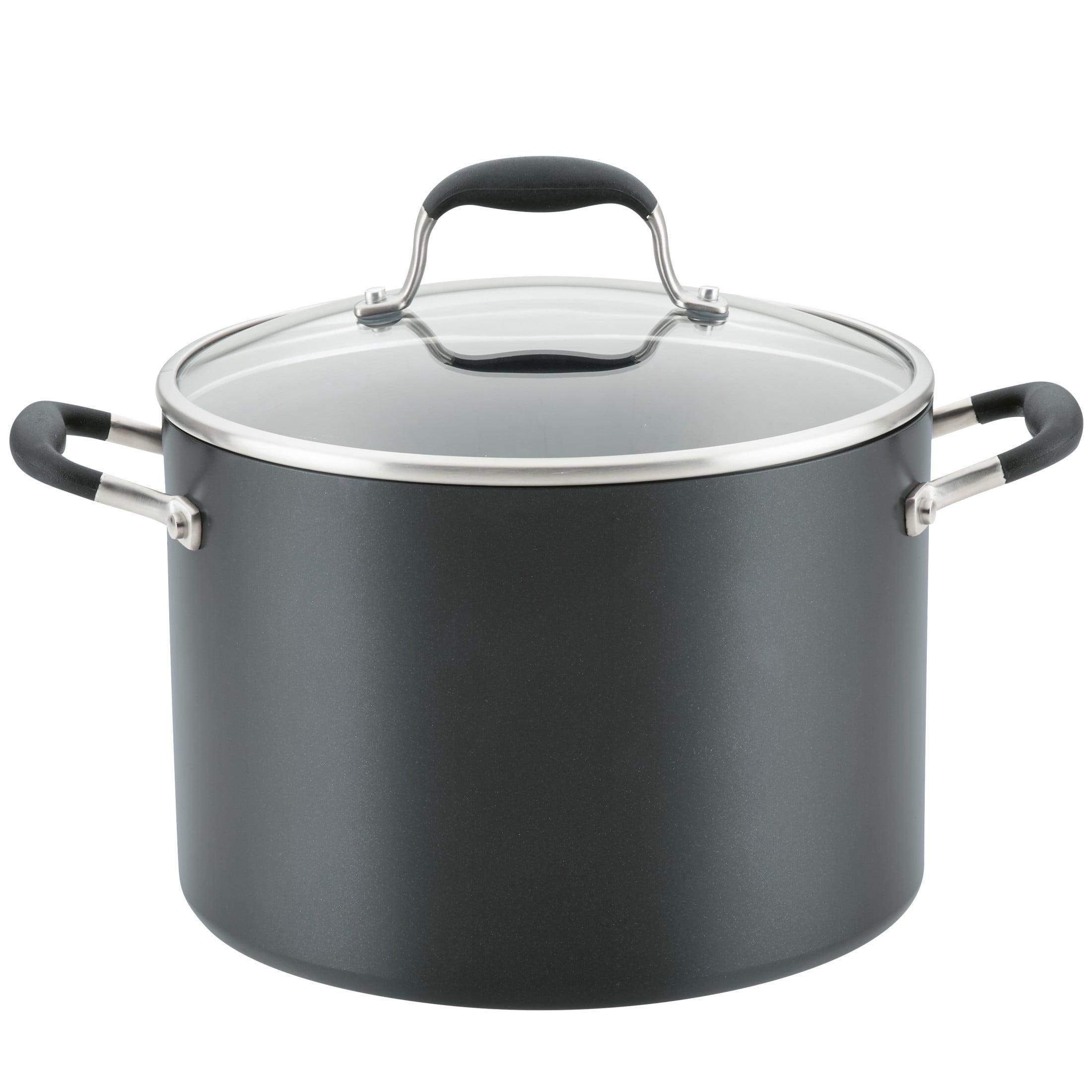 Anolon Anolon Advanced Home Hard Anodized Nonstick Stockpot With Lid, 10 Quart