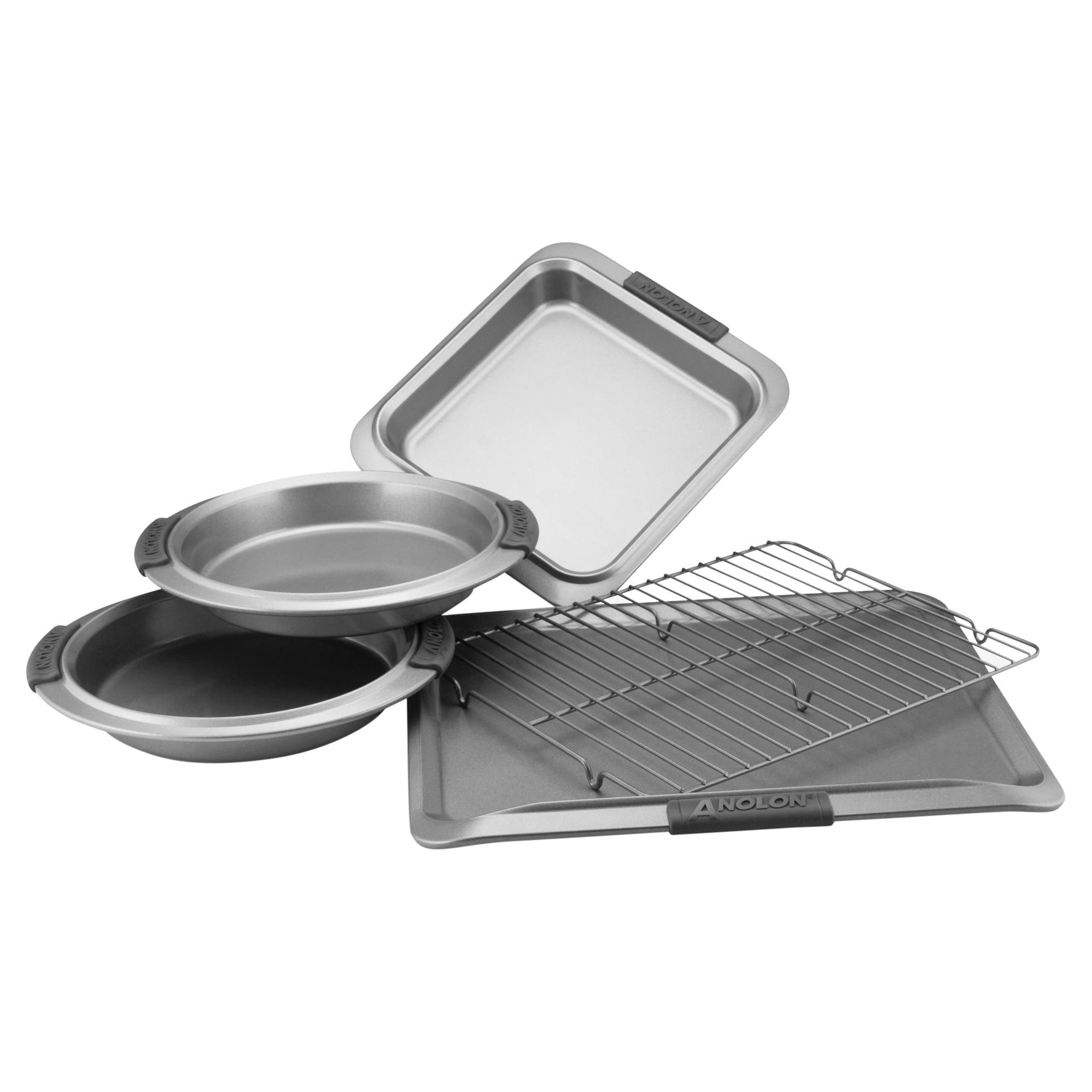 Anolon Advanced Nonstick Bakeware / Baking Set with Silicone Grips