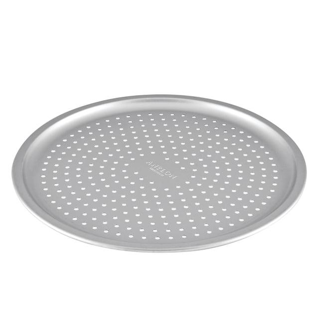 Anolon Anolon Pro-Bake Bakeware Aluminized Steel Perforated Pizza Pan, 14 Inch, Silver