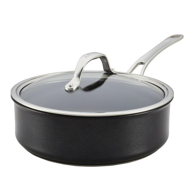 Anolon X Hybrid Cookware Nonstick Sauté Pan With Lid, 3.5-Quart