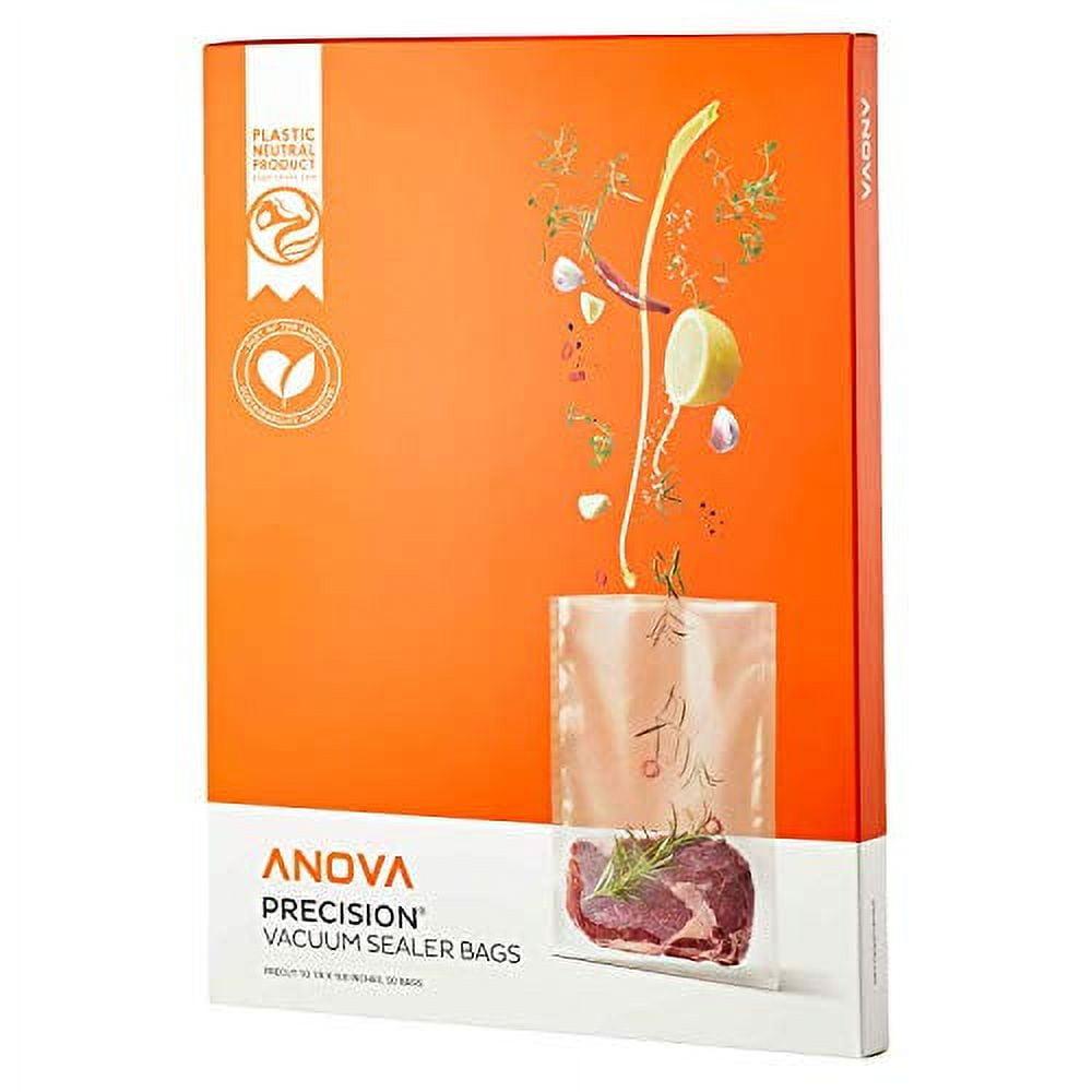 Anova Clear Precision Vacuum Sealer Bags, 50-Pack