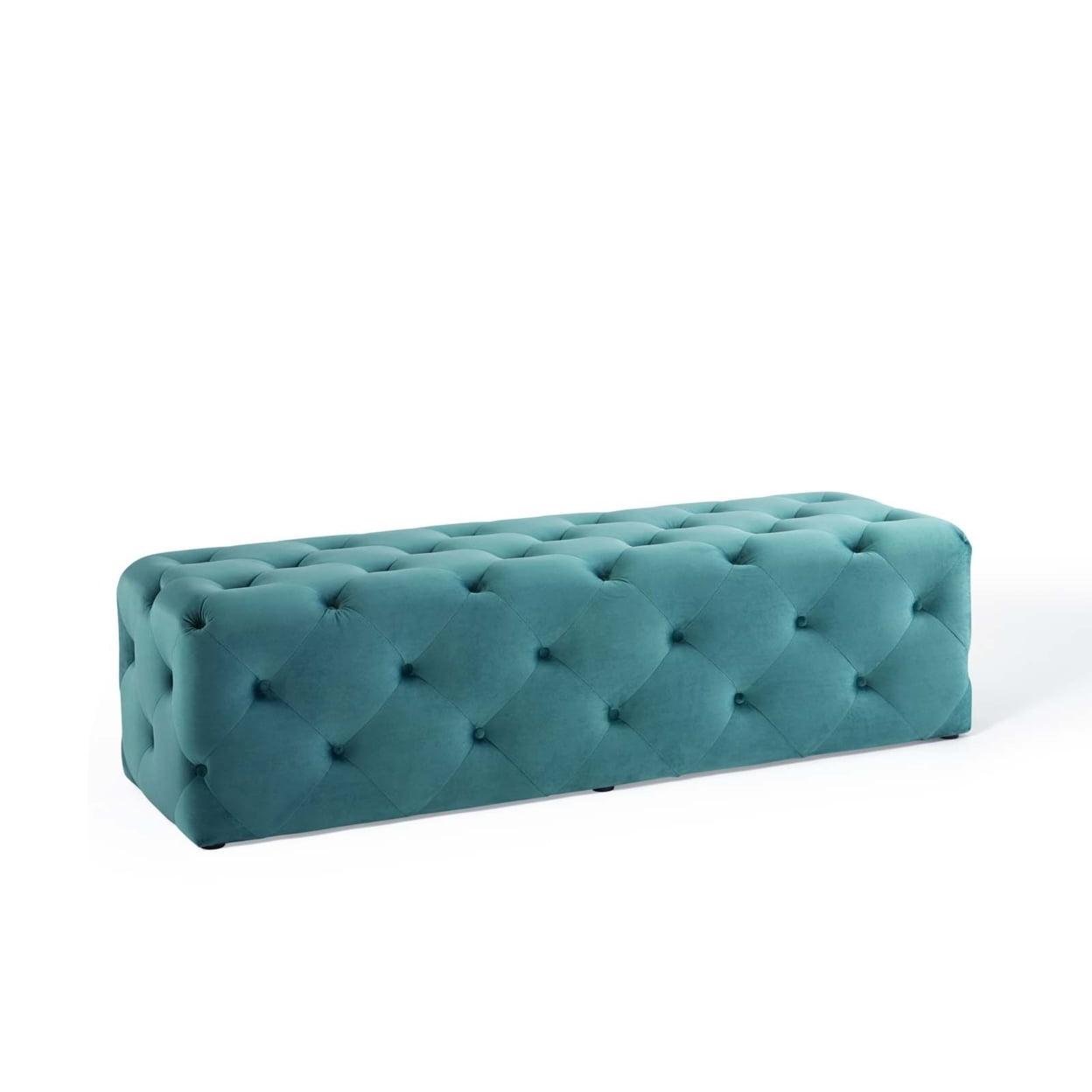 Modway Amour Tufted Button Entryway Performance Velvet Bench