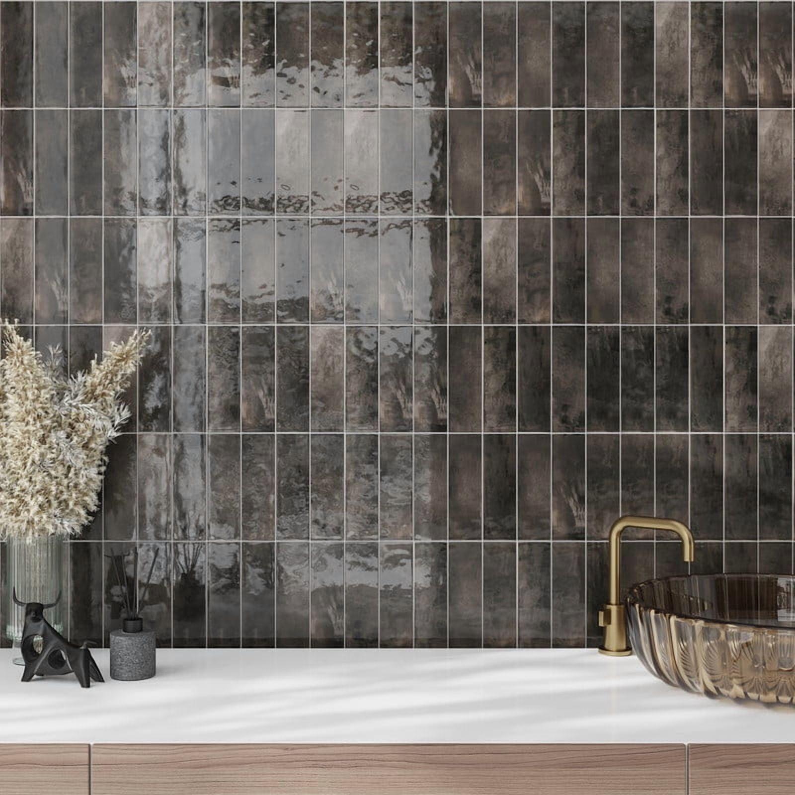 2.58'' W x 7.9'' L Ceramic Subway Singular Tile