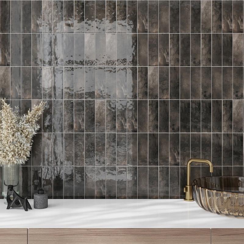 2.58'' W x 7.9'' L Ceramic Subway Singular Tile