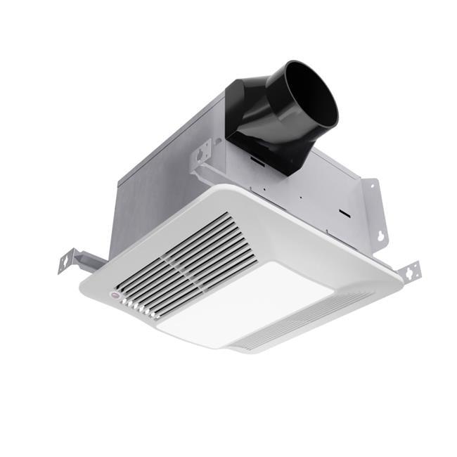 ANZZI 110 CFM 0.9 Sones Super Quiet Square Grill Ceiling Mount Sturdy 30 Watt Bathroom Exhaust Fan With Built-In With LED Light And Bluetooth Speaker