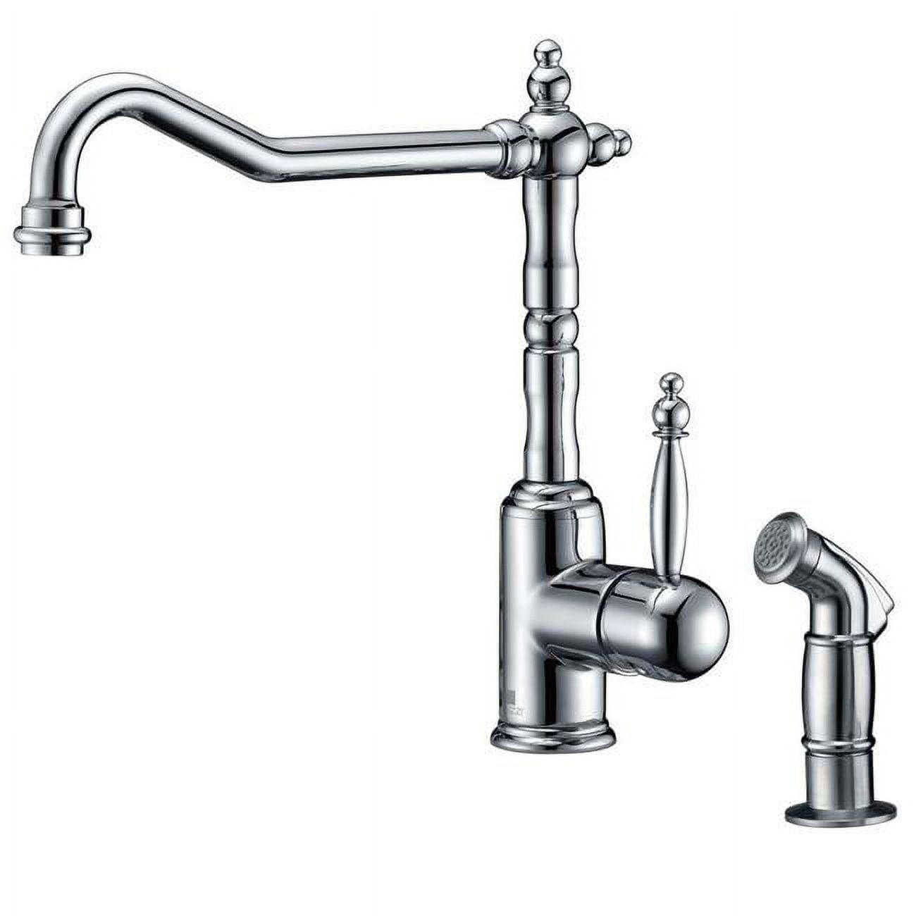 ANZZI Kitchen Faucet with Side Spray