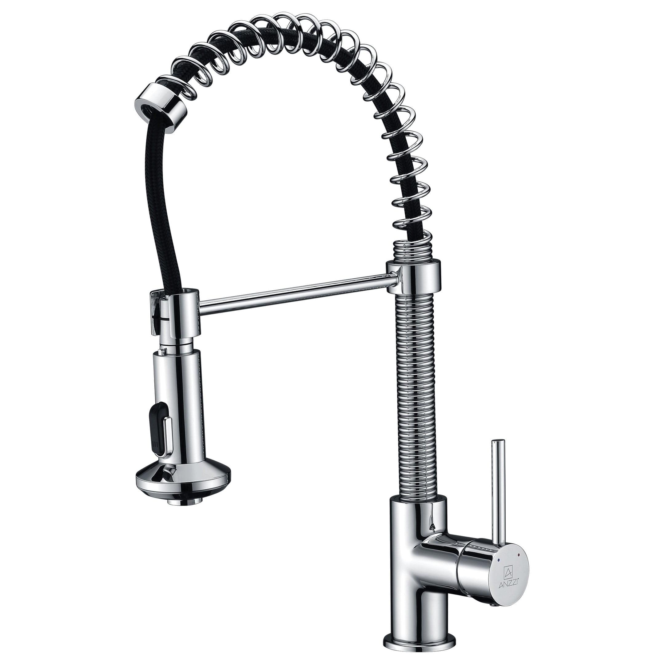 ANZZI Step Series Pull Down Kitchen Faucet