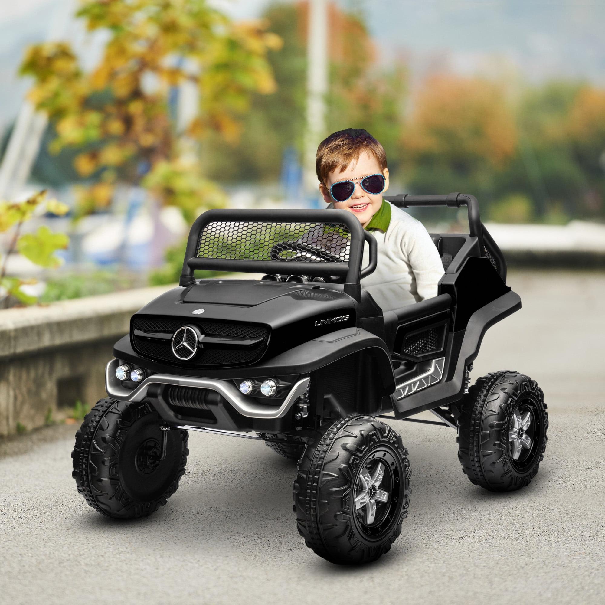 Aosom 2 Seater All-Terrain Vehicles Battery Powered Ride On with Remote Control