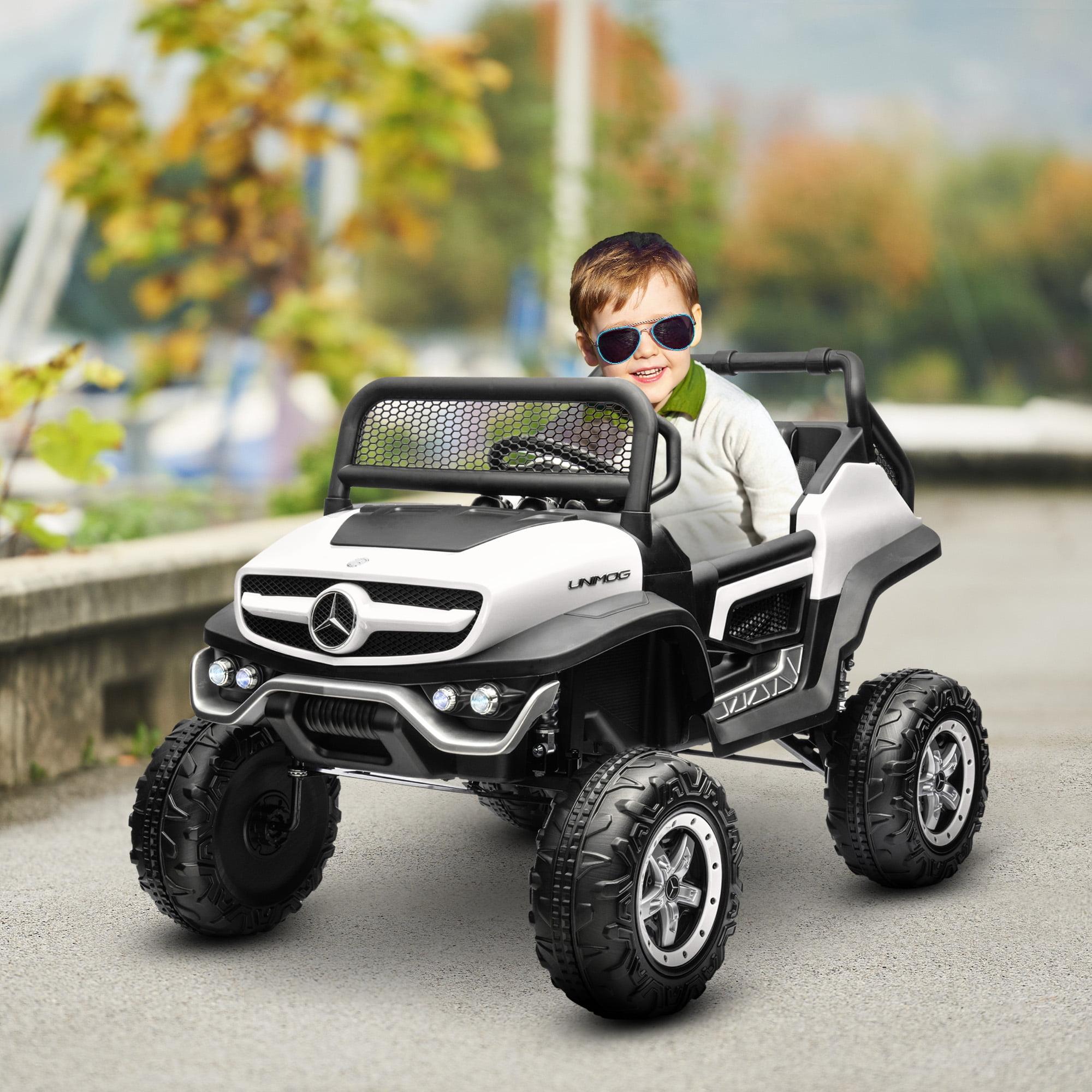 Aosom 2 Seater All-Terrain Vehicles Battery Powered Ride On with Remote Control