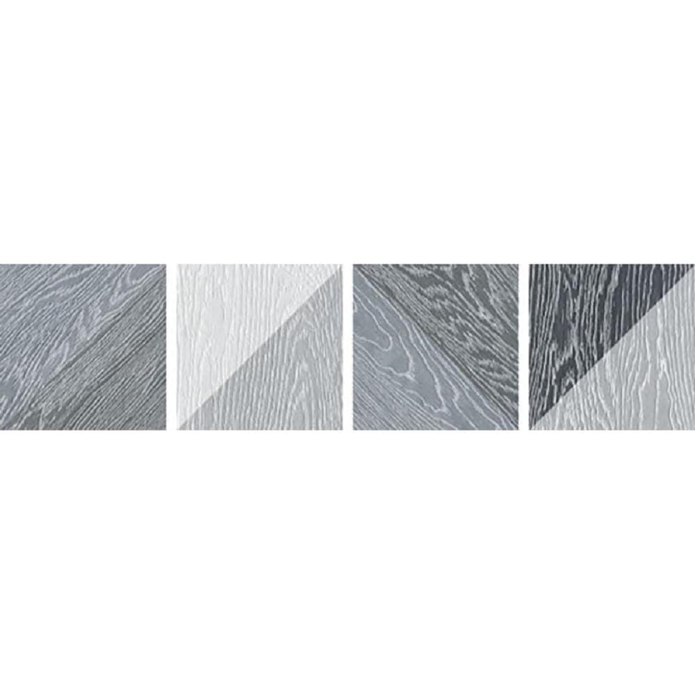 Apollo 6.5" Gray and White Matte Porcelain Wall and Floor Tile