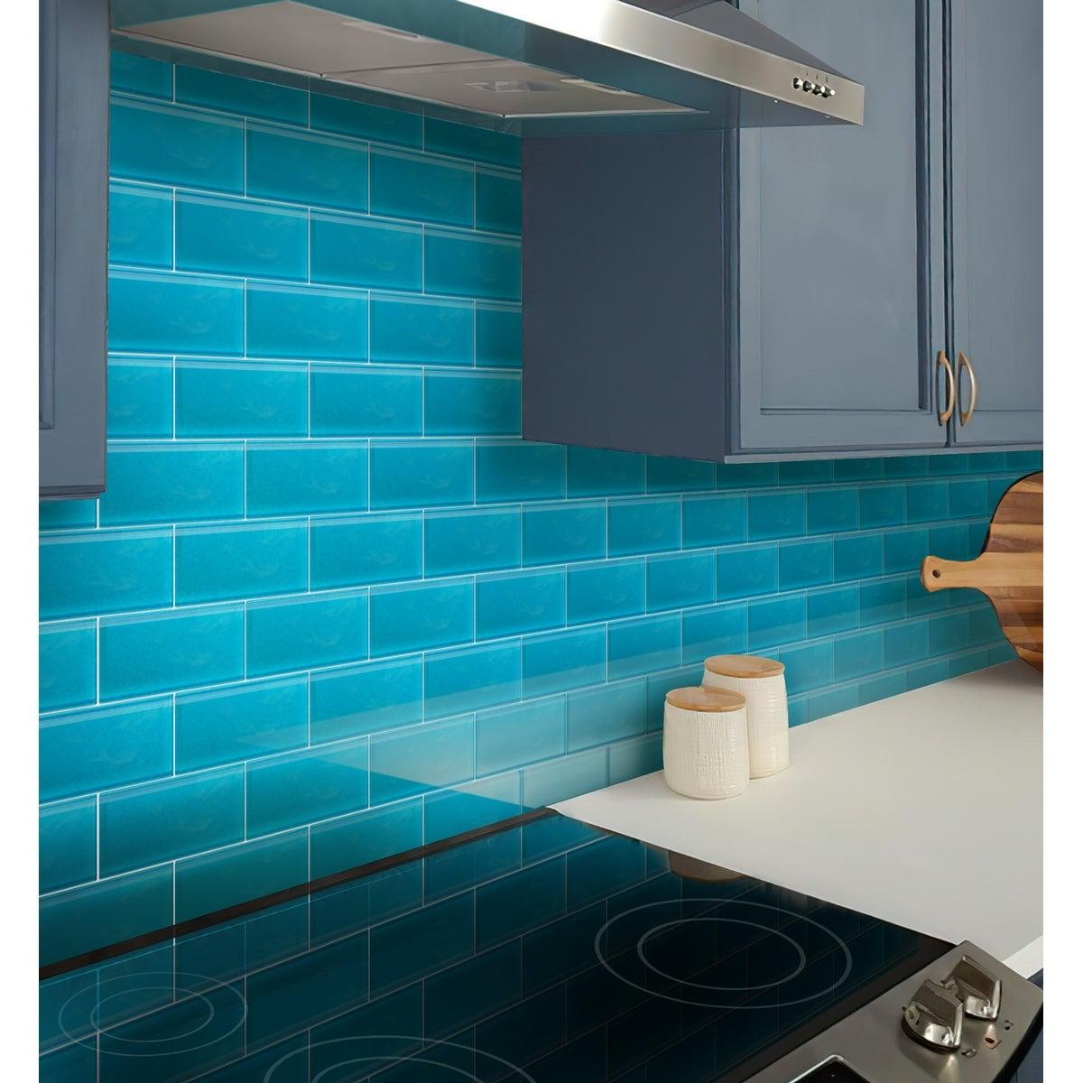 3"X 6" Matte Finished Glass Subway Tile