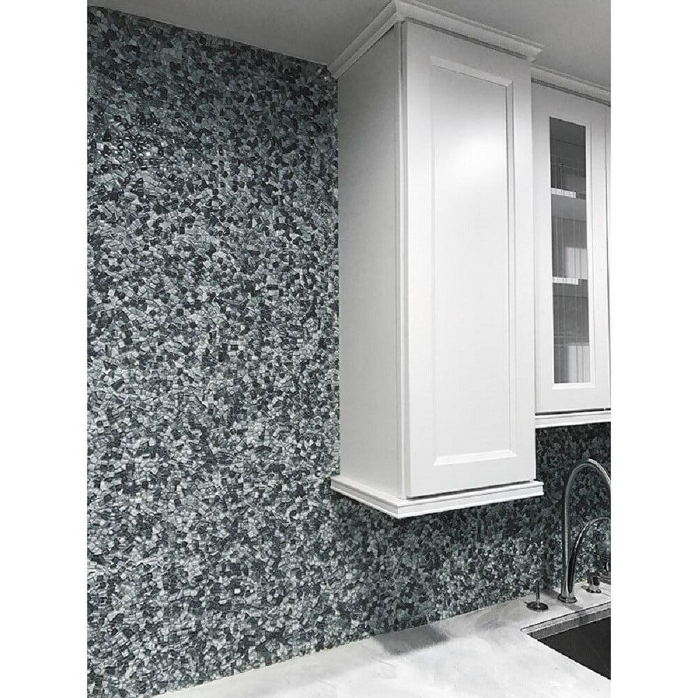 Glass Pebbles Mosaic Wall & Floor Tile