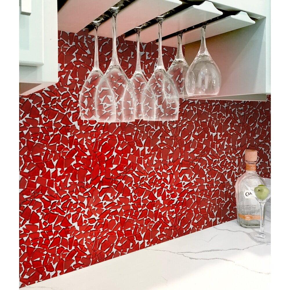 Glass Pebbles Mosaic Wall & Floor Tile