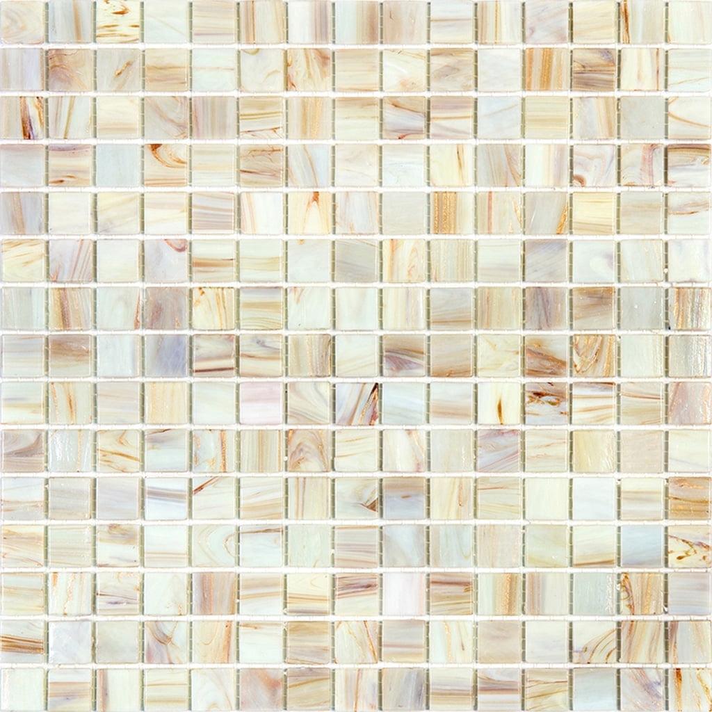 Celestial 12 in. x 12 in. Glossy Glass Mosaic Wall and Floor Tile