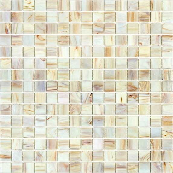 Apollo Tile Celestial 12 in. x 12 in. Glossy Yale Blue Glass Mosaic Wall and Floor Tile (10 sq. ft./case) (10-pack) | Wayfair