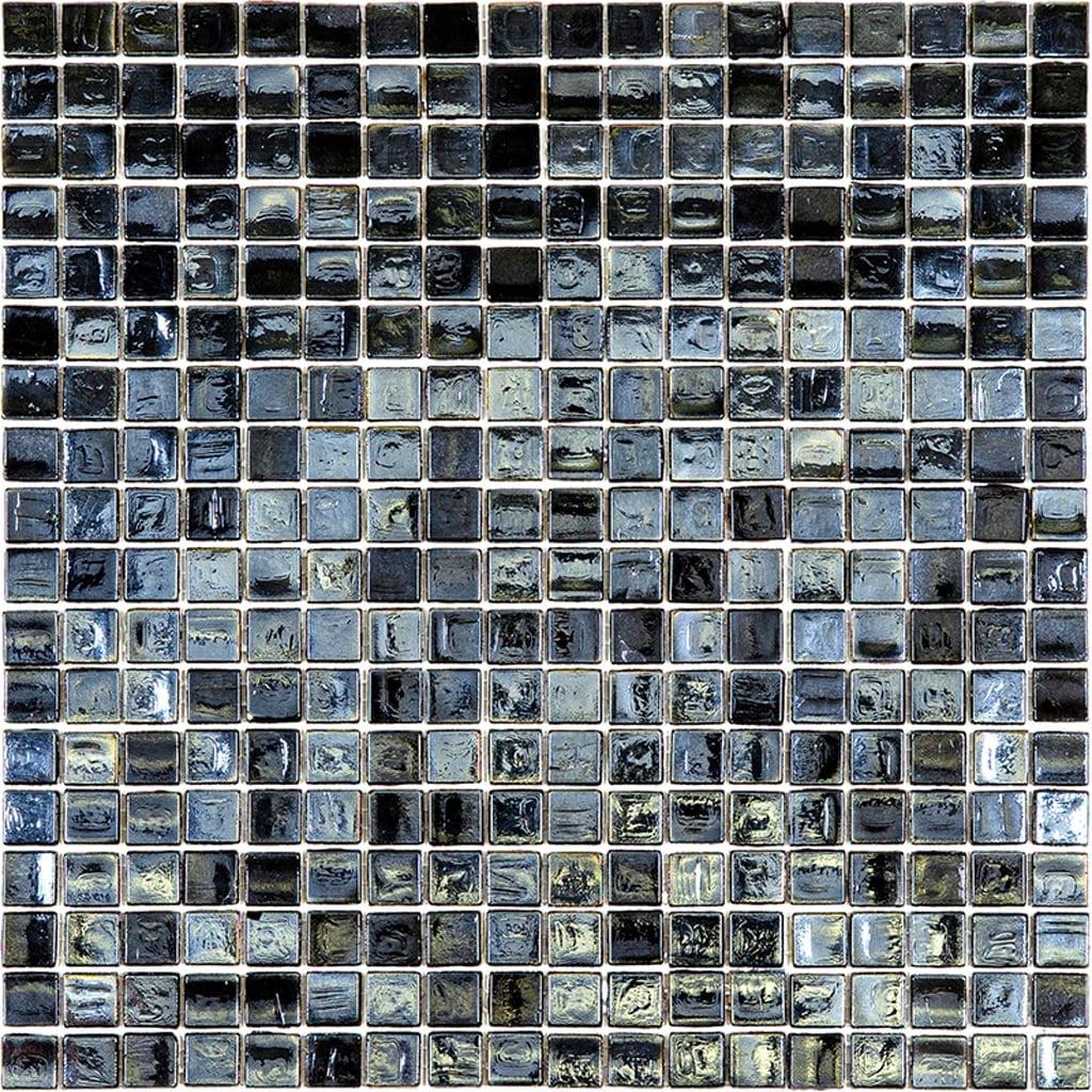 Skosh 0.6" x 0.6" Glass Grid Mosaic Wall & Floor Tile