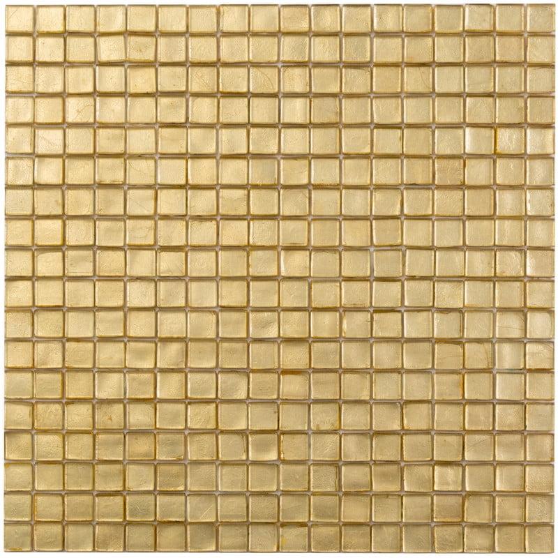 Skosh 0.6" x 0.6" Glass Grid Mosaic Wall & Floor Tile