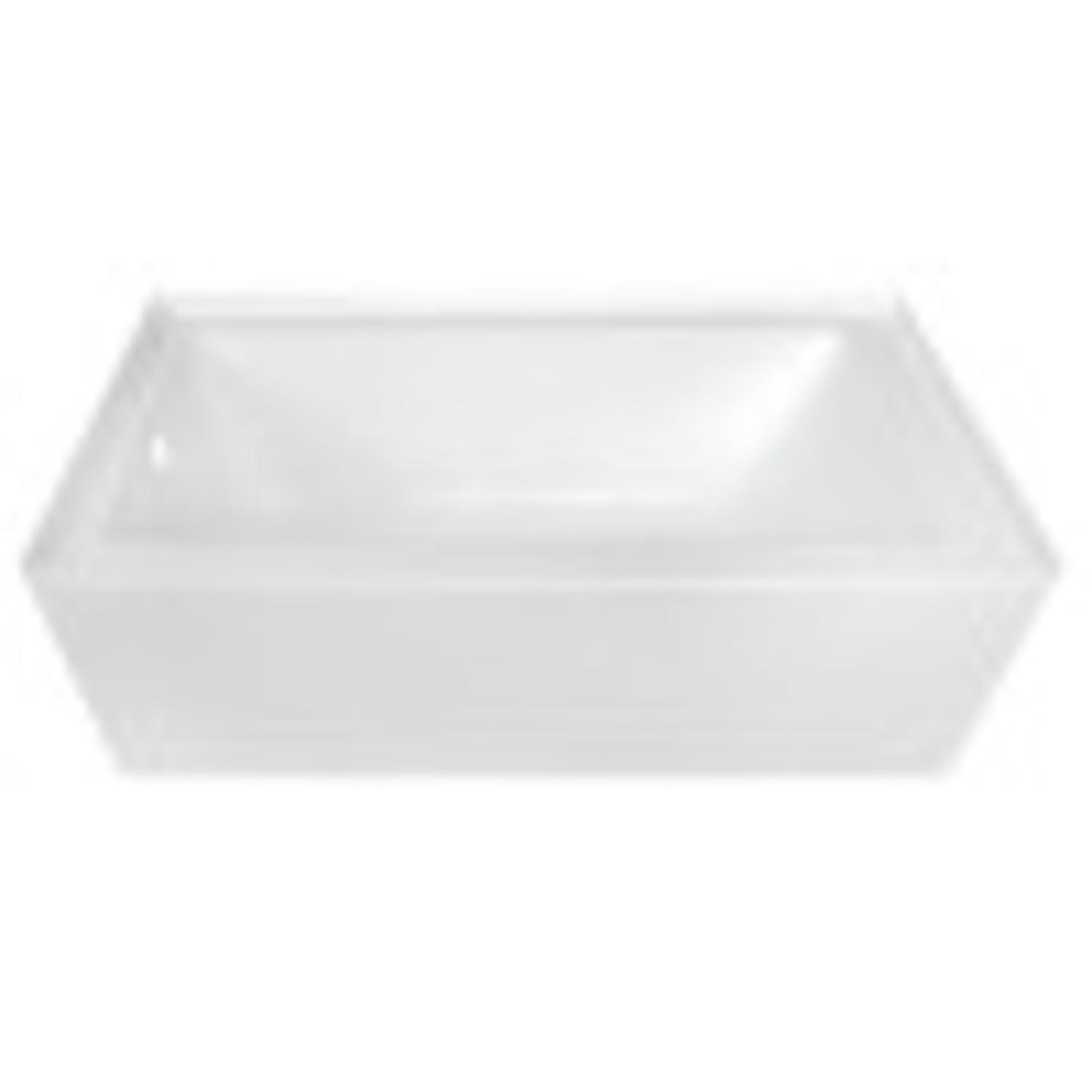 Aqua Eden 60" x 31" Alcove Soaking Acrylic Bathtub