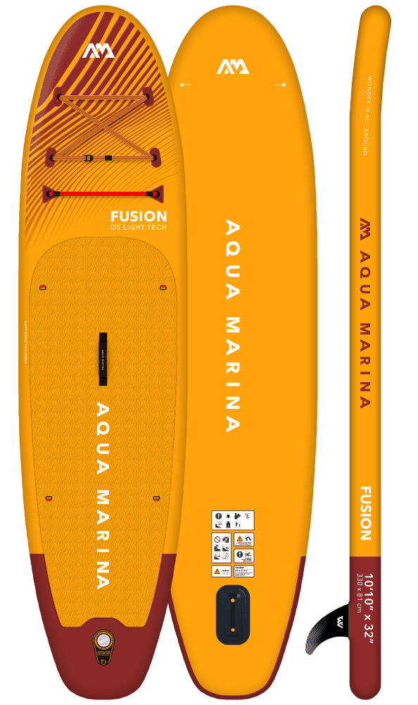 Aqua Marina 10.10'' Fusion Before Sunset Paddleboard - Orange