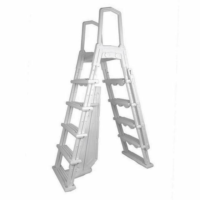 Blue Wave  A-Frame Flip Up Ladder