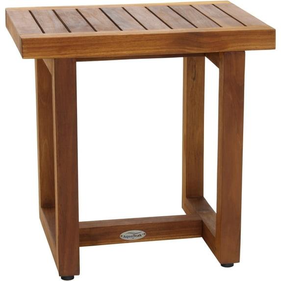 Aqua Teak Spa 17.25'' W Teak Shower Bench