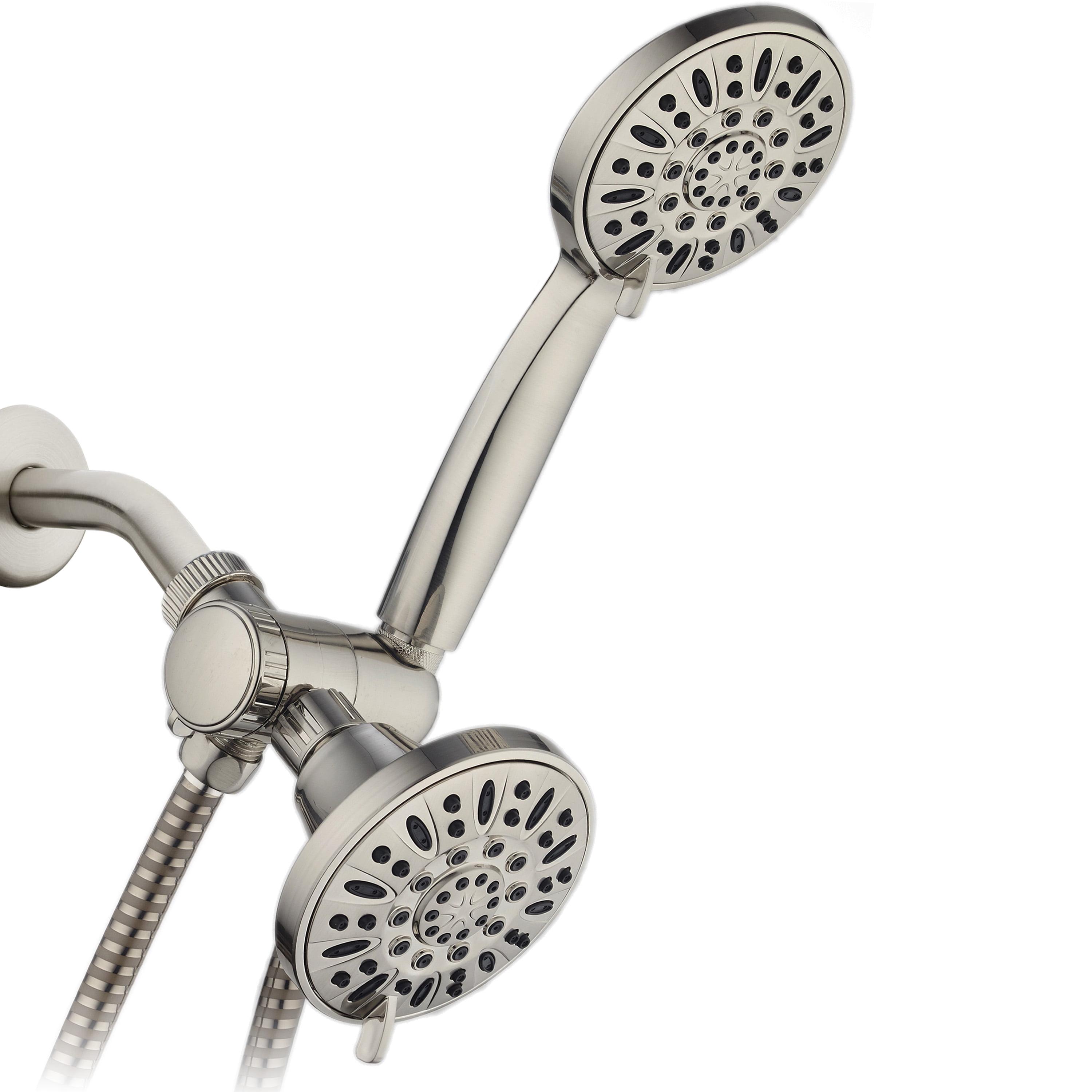 48 Setting High Pressure Luxury Three-Way Dual Shower Head - AquaDance