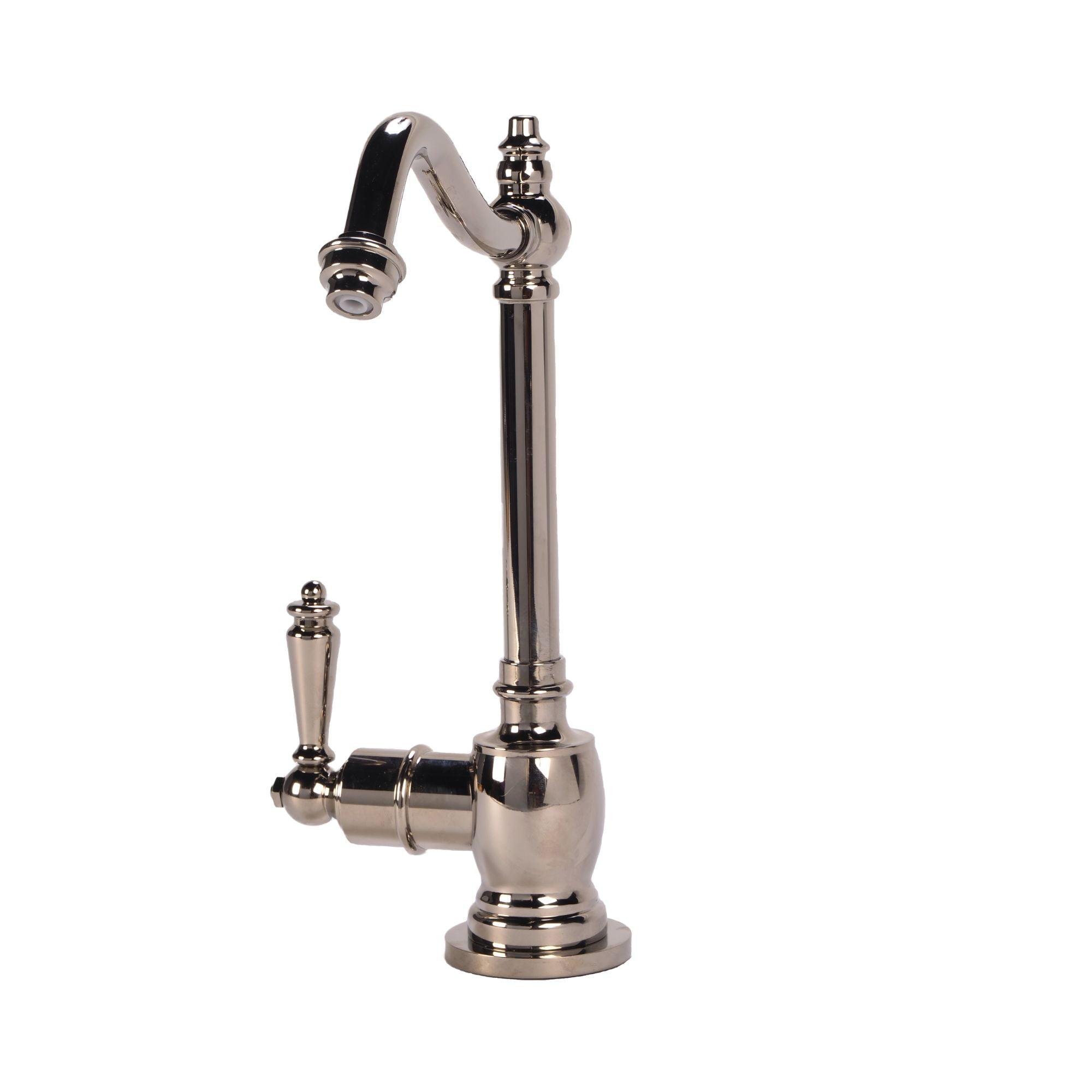 Polished Nickel C-Spout Hot Water Filtration Faucet