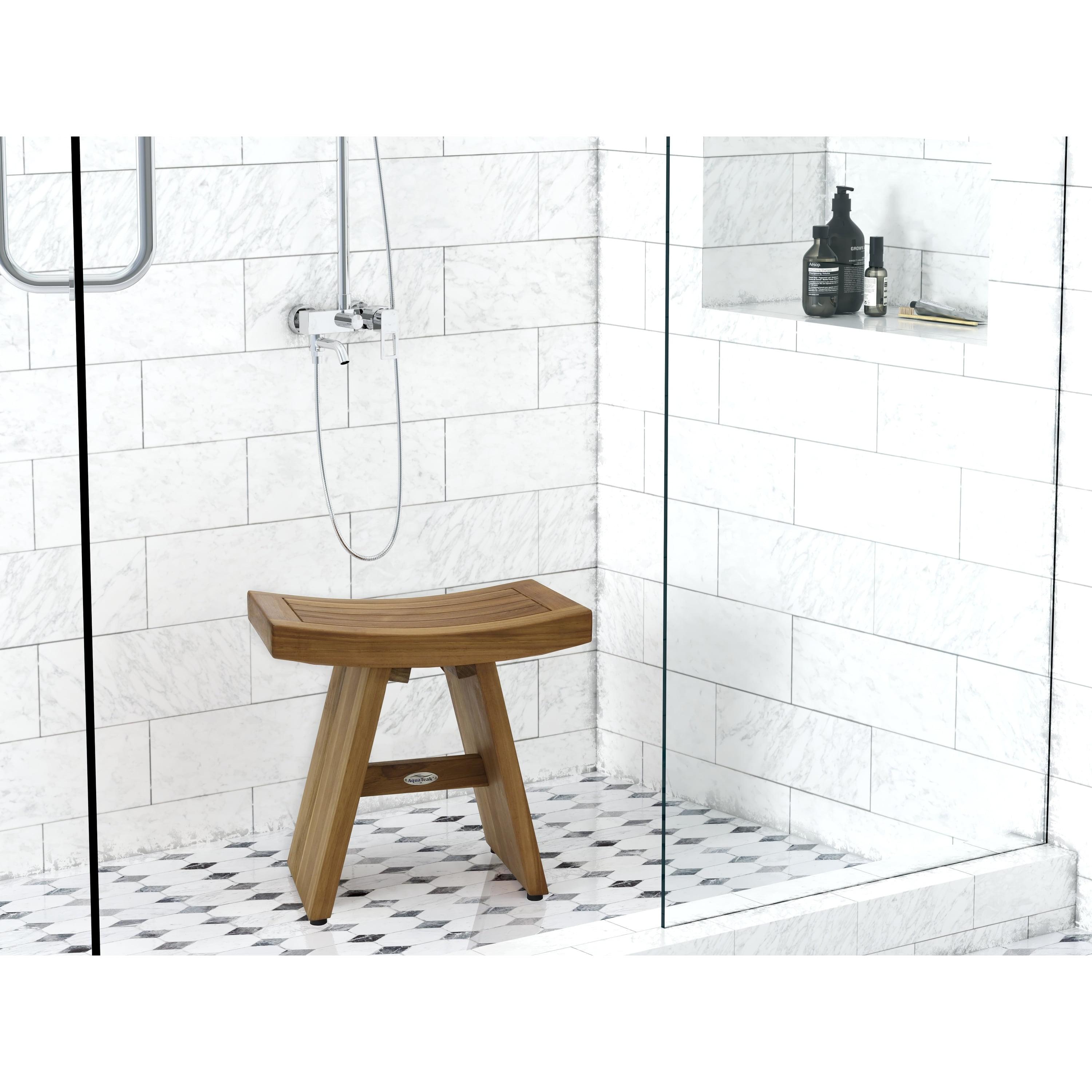 Asiana Teak 18'' W Teak Shower Bench