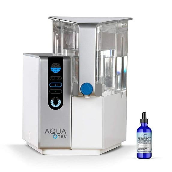 AquaTru Countertop Water Filtration Purification Systems (AquaTru w/Perfect Minerals)