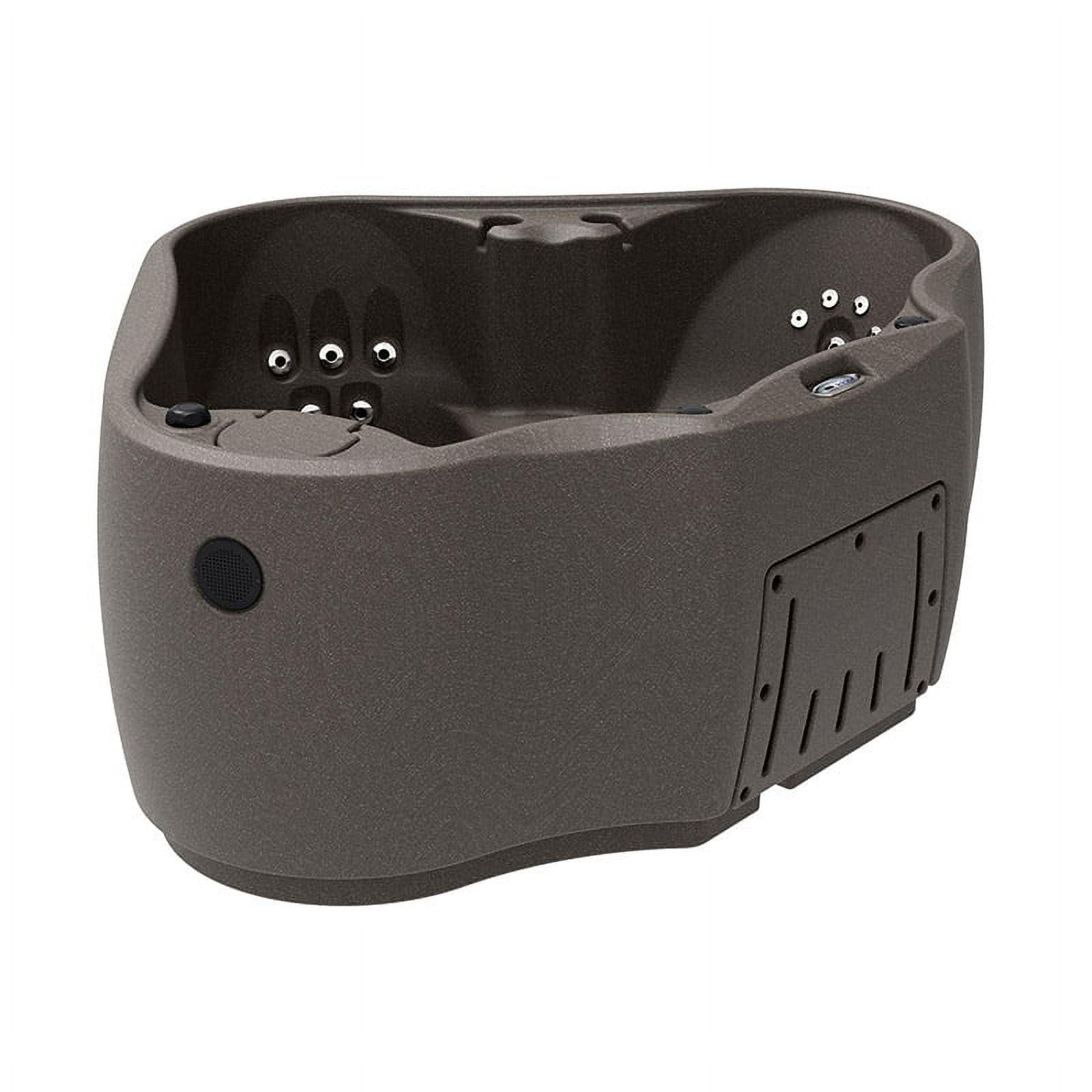 AquaRest Discover AR300 Standard 2-Person 20-Jet Oval Plug & Play Hot Tub with LED Waterfall and Friciton Heating