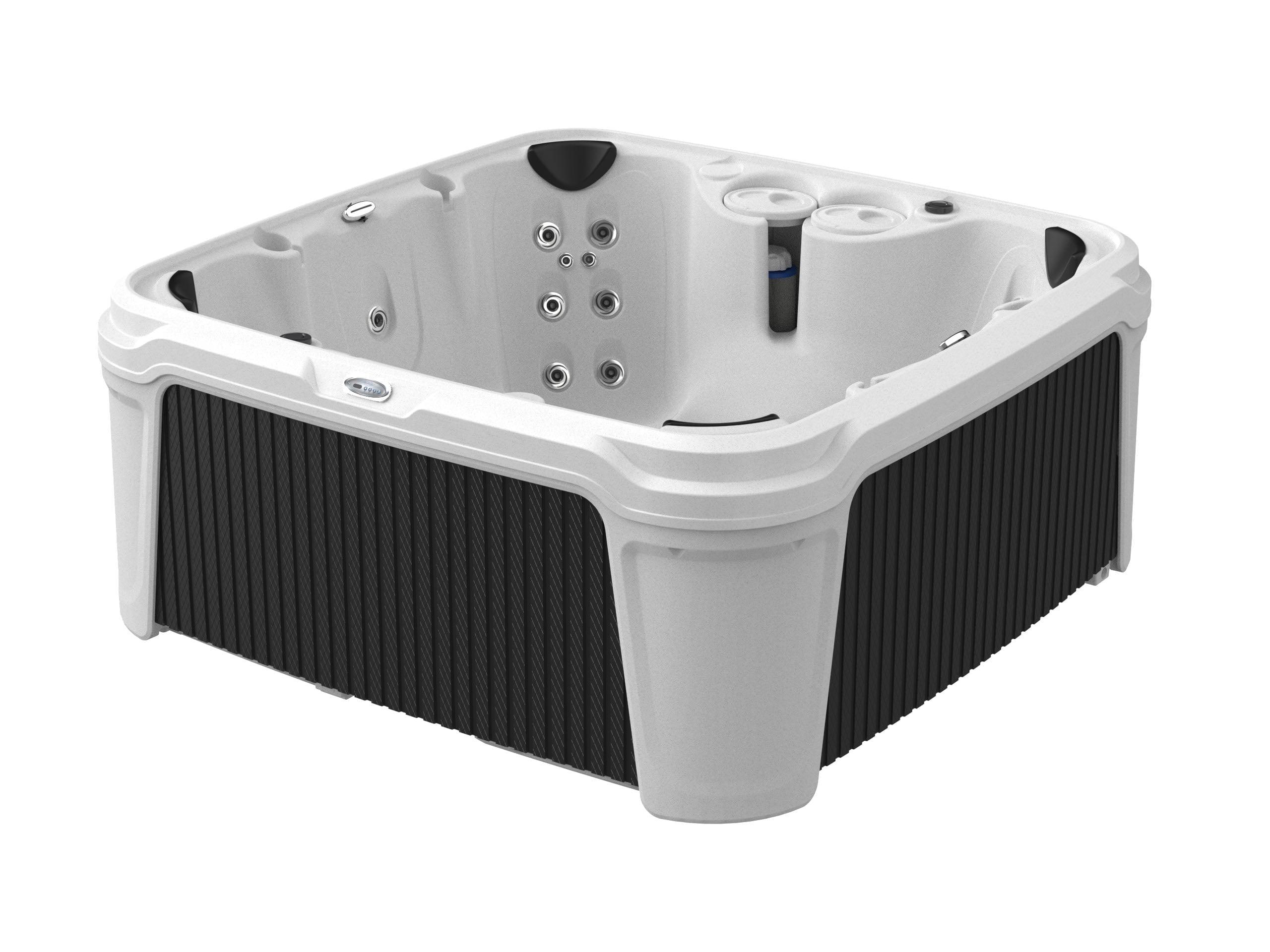 AquaRest DayDream 3500 7-Person 35-Jet Plug & Play Hot Tub with Ozonator, LED Waterfall and Stainless Steel Heater