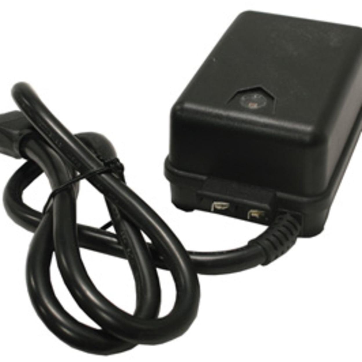 Black 60W 12V Electronic Transformer with Photocell Sensor