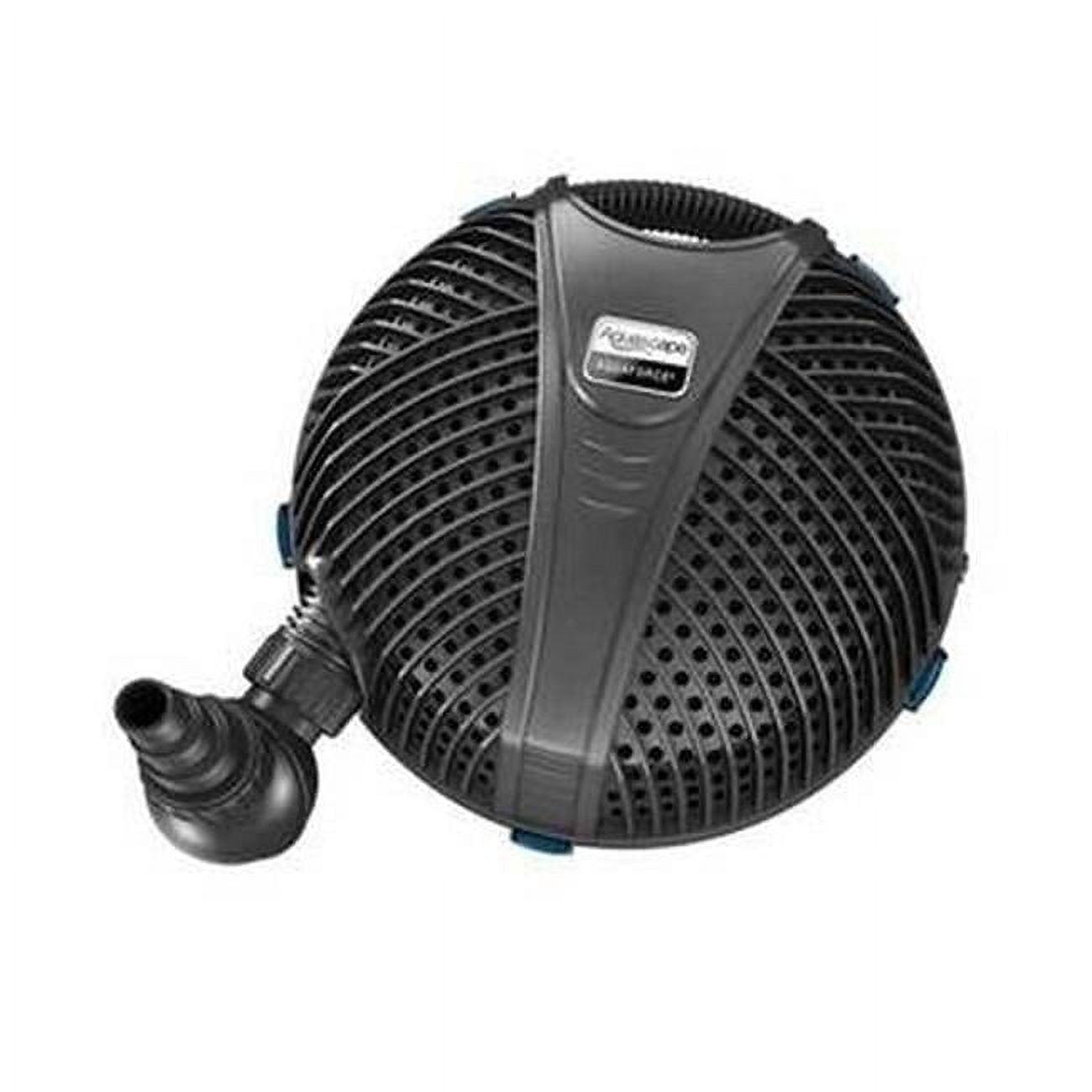 Aquascape Aquaforce 1000 GPH Pond Water Solids Handling and Filter Pump, Black