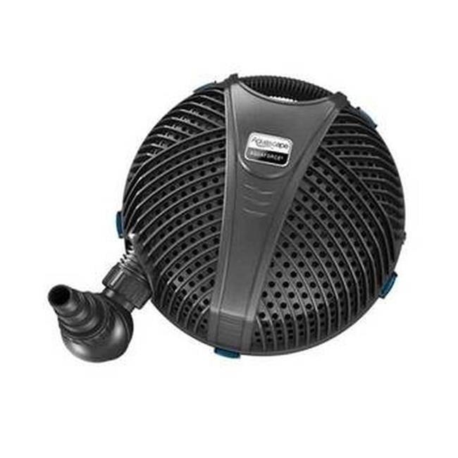 Aquascape Aquaforce 1000 GPH Pond Water Solids Handling and Filter Pump, Black