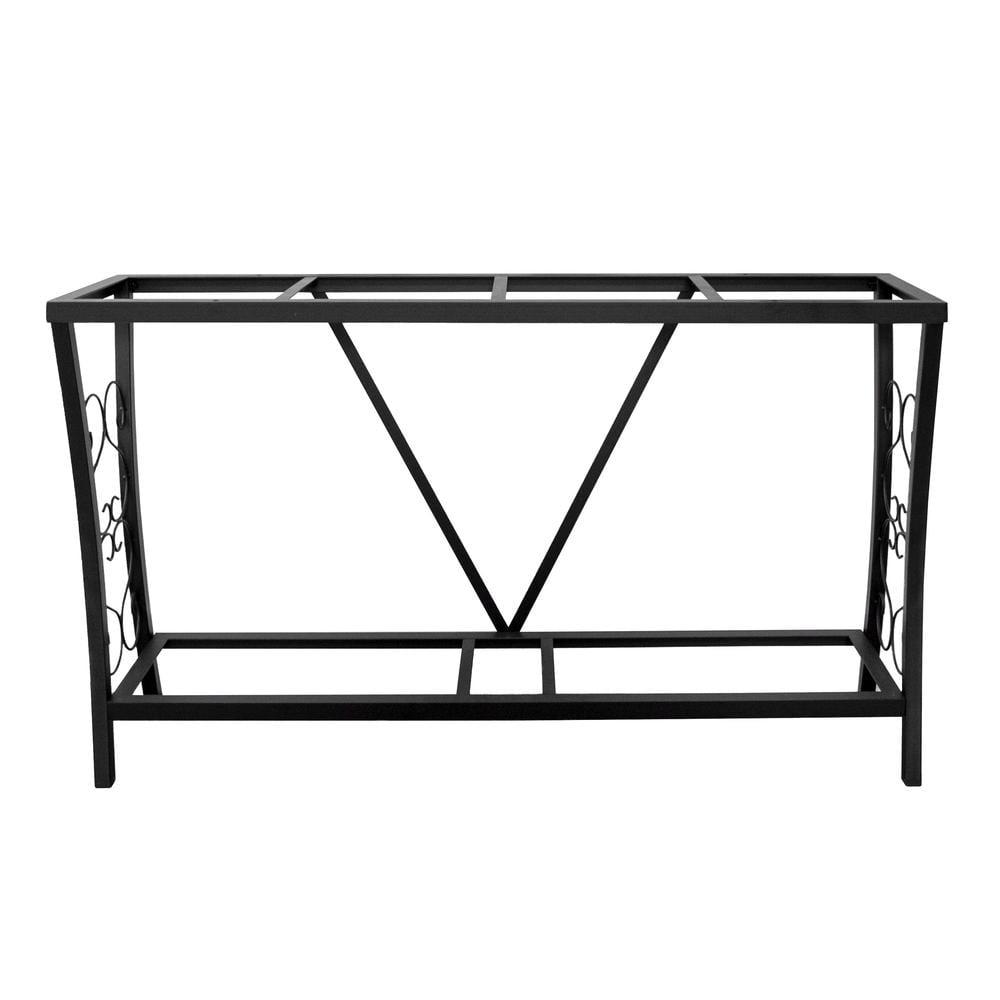 Black Steel 55 Gallon Rust Resistant Aquarium Stand