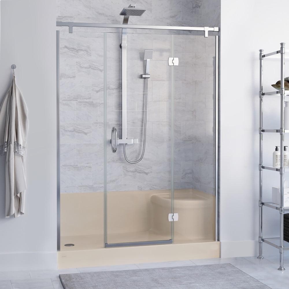 Aquatique 60" x 32" Single Threshold Shower Base