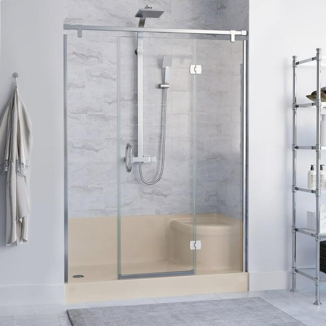 Aquatique 60" x 32" Single Threshold Shower Base