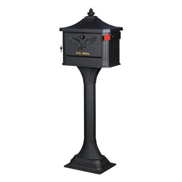 Pedestal Locking Post Mounted Mailbox