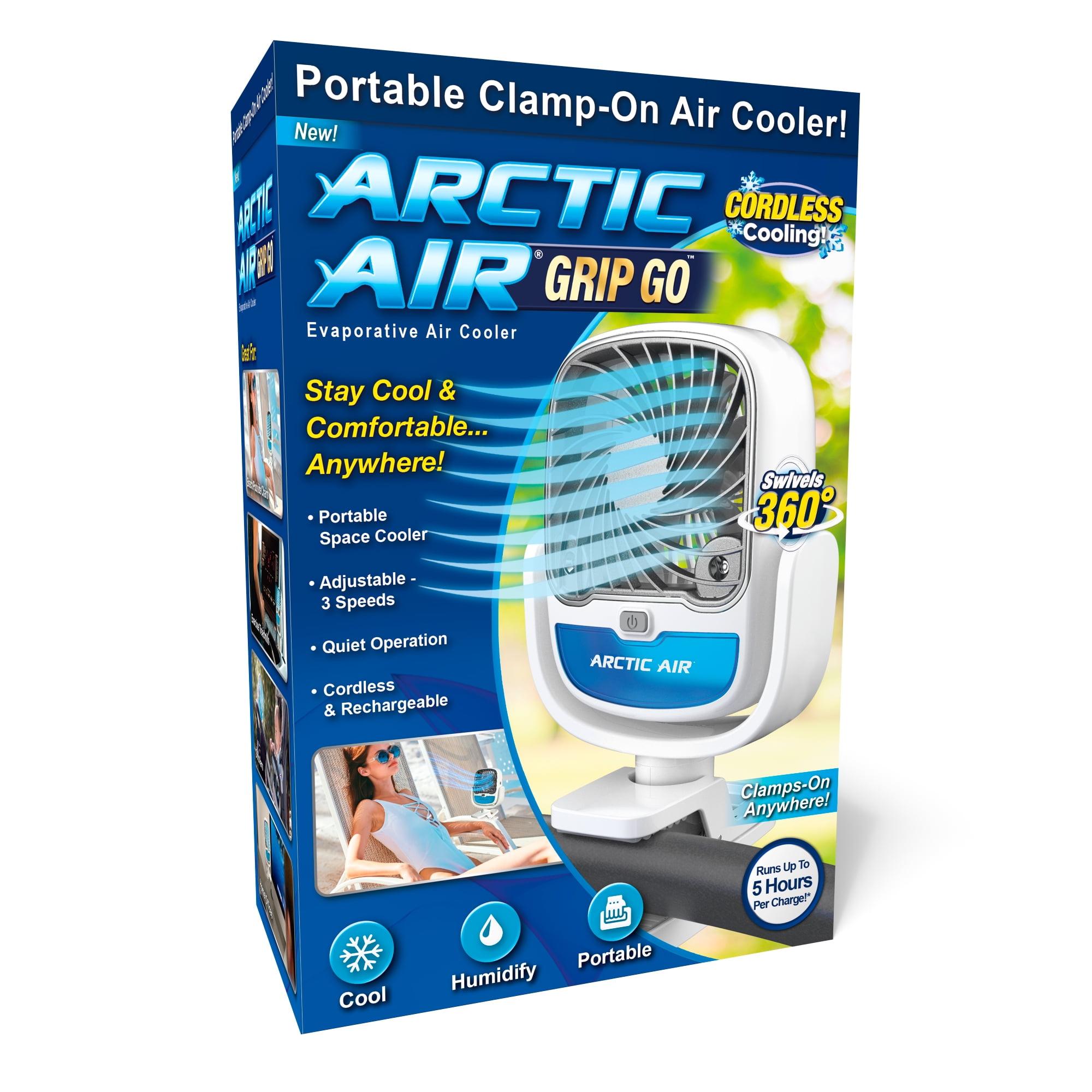 Arctic Air White Portable Clamp-On Evaporative Cooler