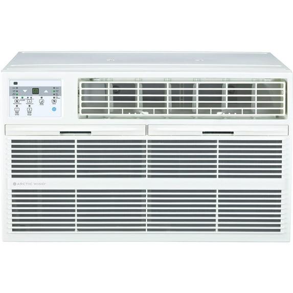Arctic Wind 12000 BTU Through The Wall Air Conditioner for 550 Square Feet with Heater and Remote Included