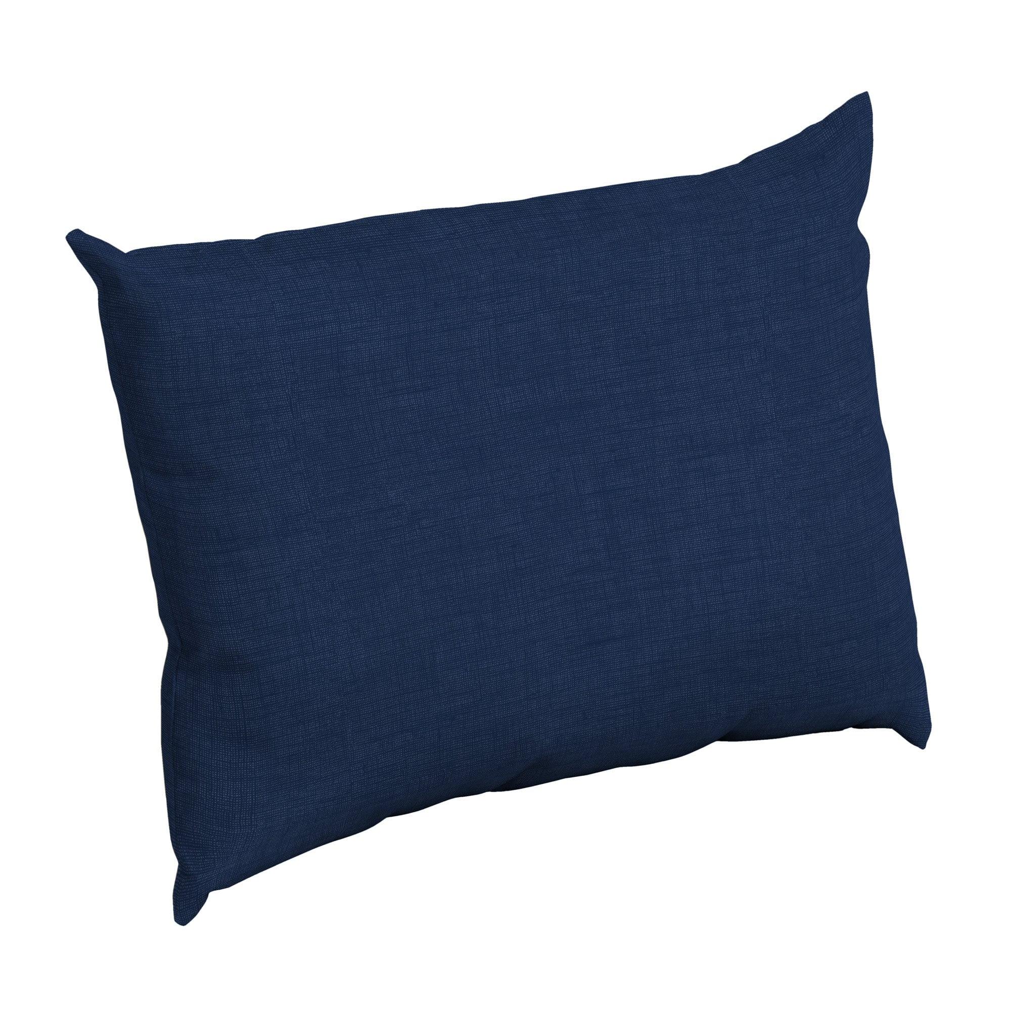 Arden Selections Outdoor Cushion Pillow Back, Water Repellent, Fade Resistant 23 x 17