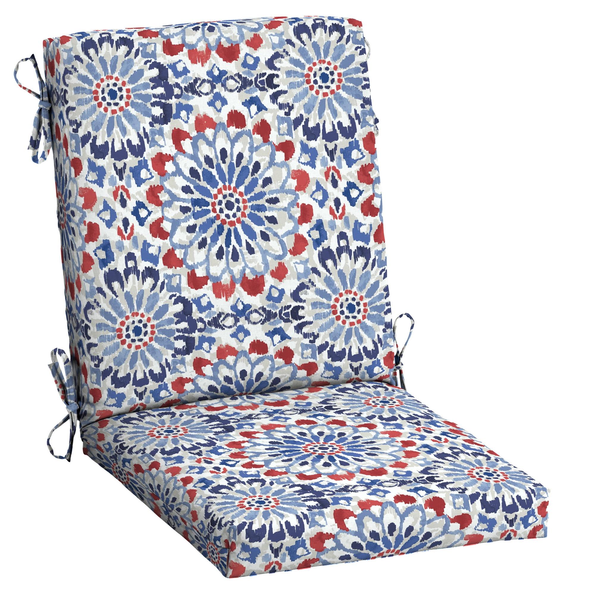 Arden 44"x20" Outdoor High Back Dining Chair Cushion