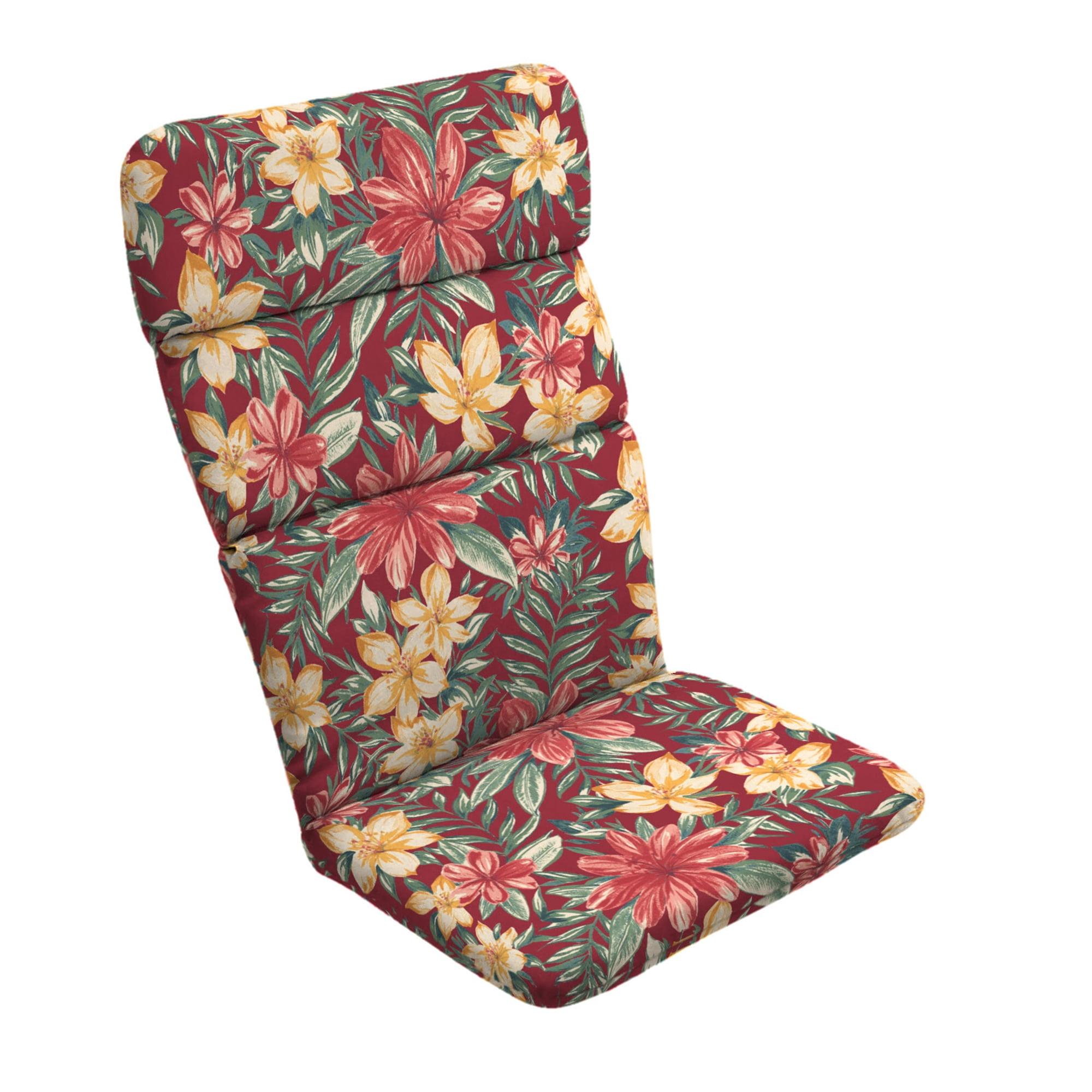 Ruby Clarissa Floral Outdoor Adirondack Chair Cushion