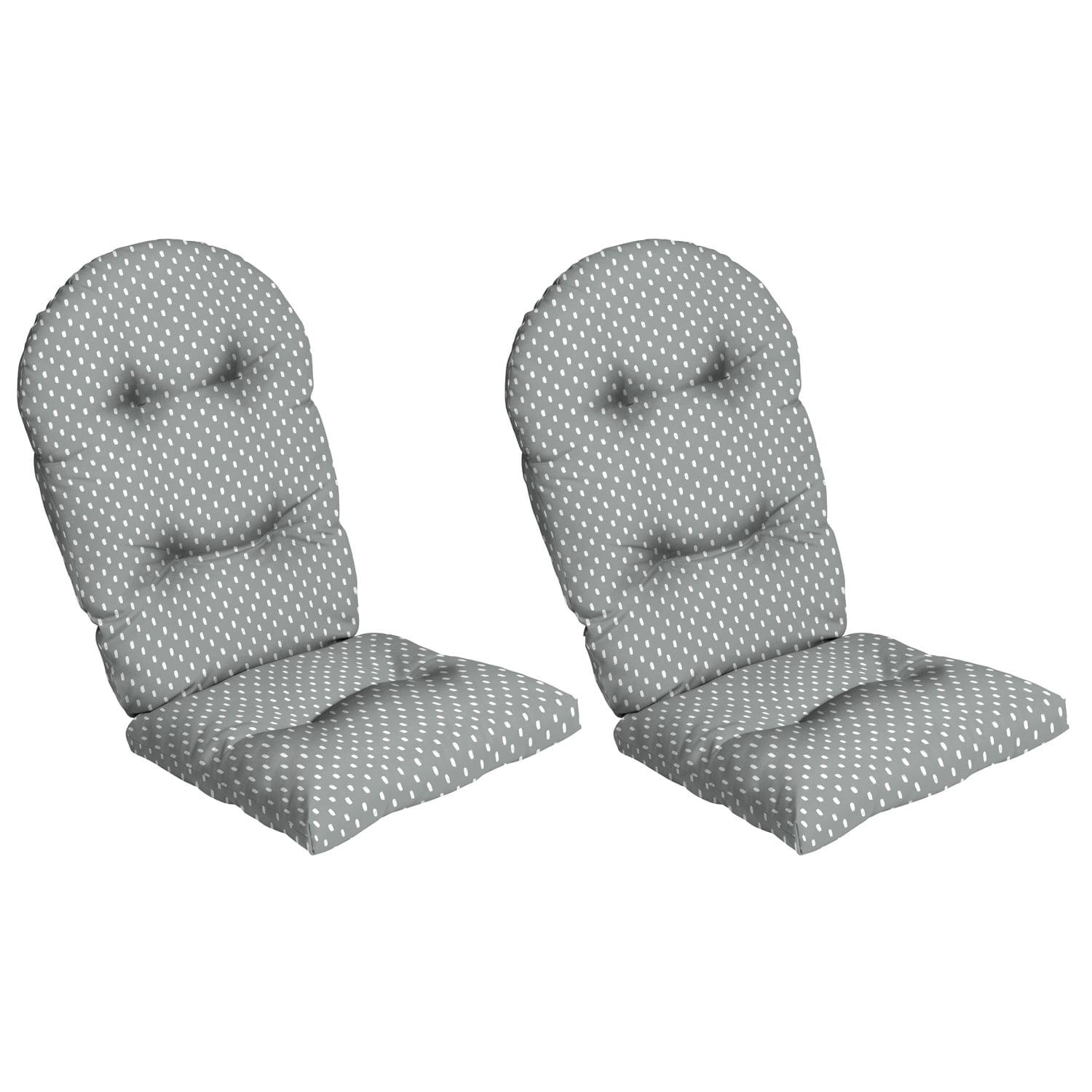 ARDEN earthFIBER Rocking Chair Cushion, Set of 2, 21.5 x 48, Rain-Proof, Fade Resistant, Cushions for Rocking and Adirondack Chairs 21.5 x 48