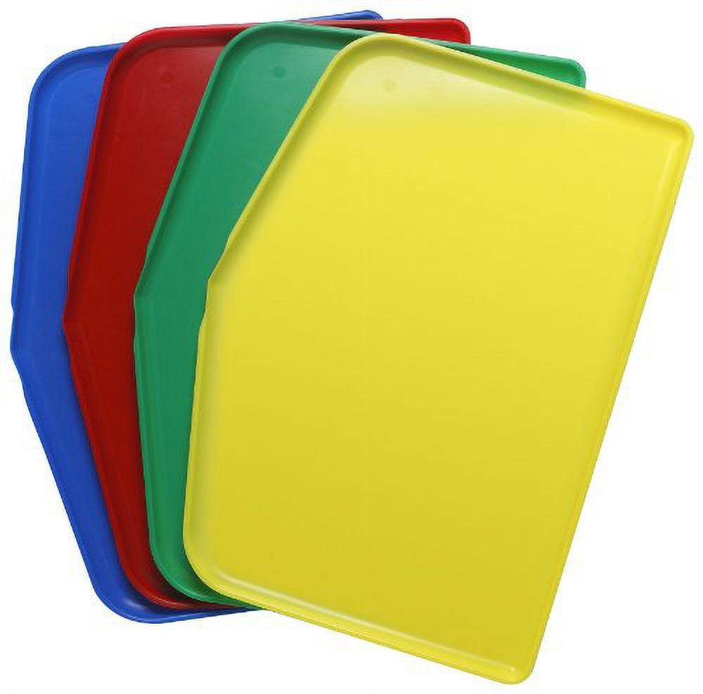 Colorful Kids' Plastic Craft Trays Set of 4