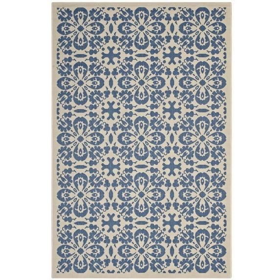 Ariana Vintage Floral Trellis Indoor and Outdoor Area Rug by Modway